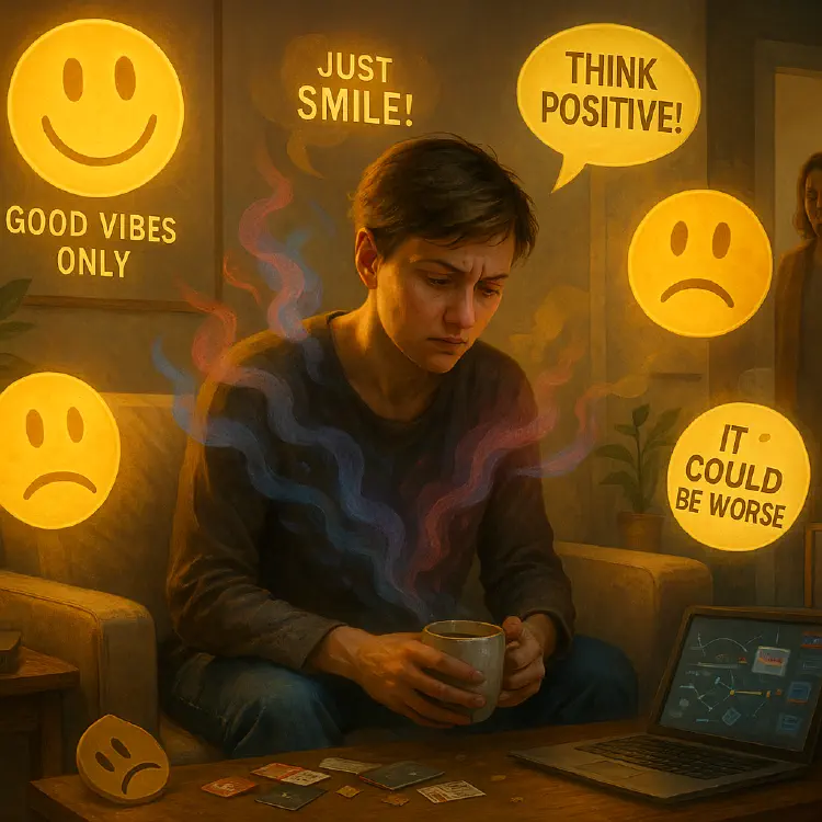 Токсичный позитив: когда вера в «материальность мыслей» становится опасной