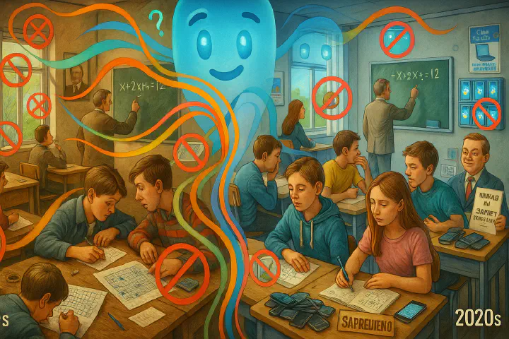 Бессмысленный запрет телефонов в школах