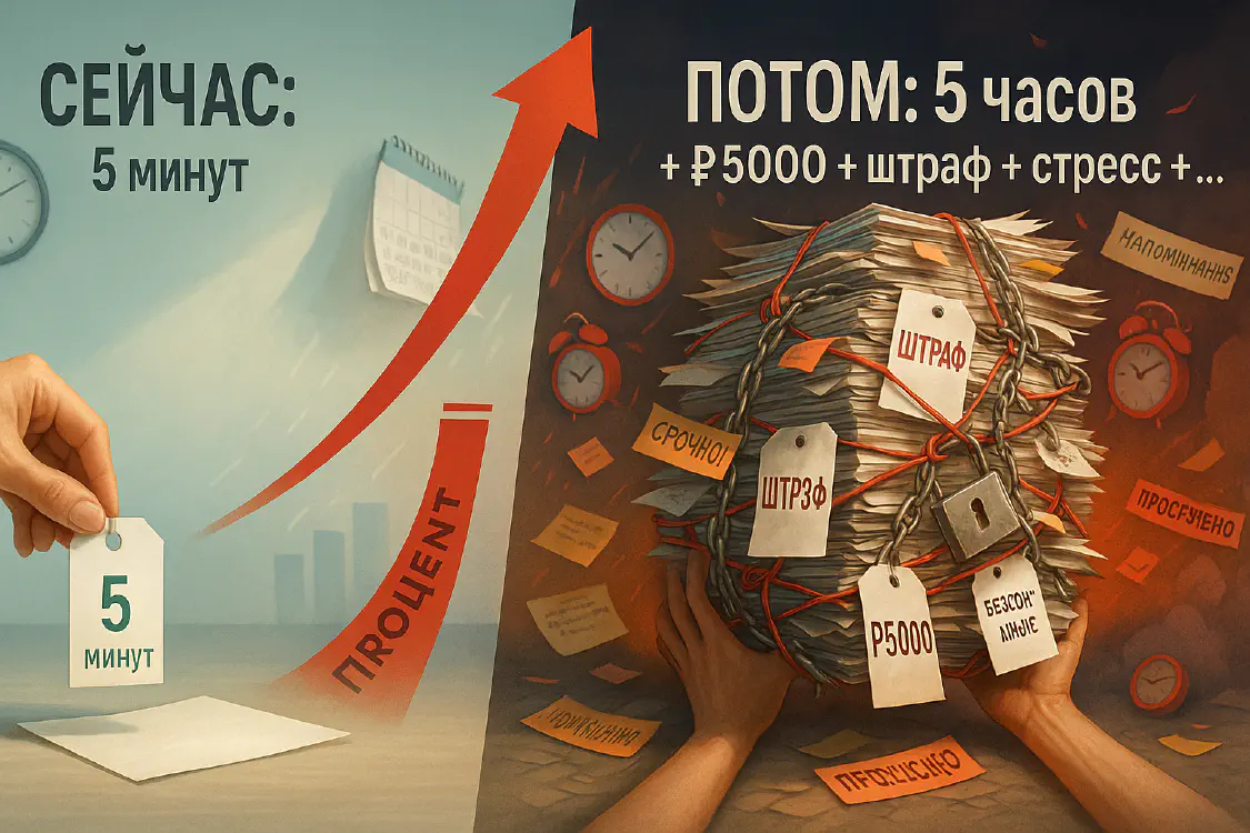 Стоимость «потом»: почему откладывание дороже, чем кажется