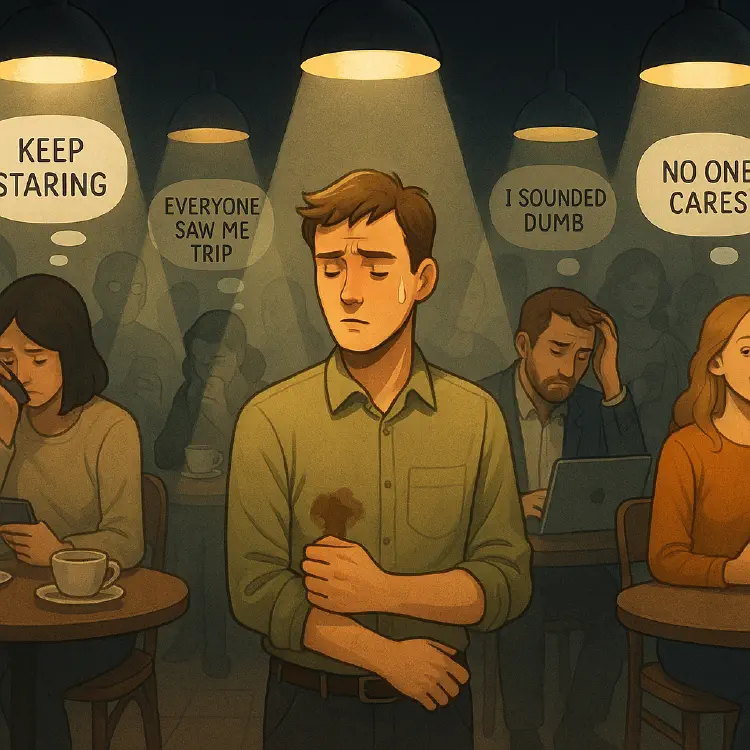 Эффект прожектора: почему вы думаете, что все на вас смотрят