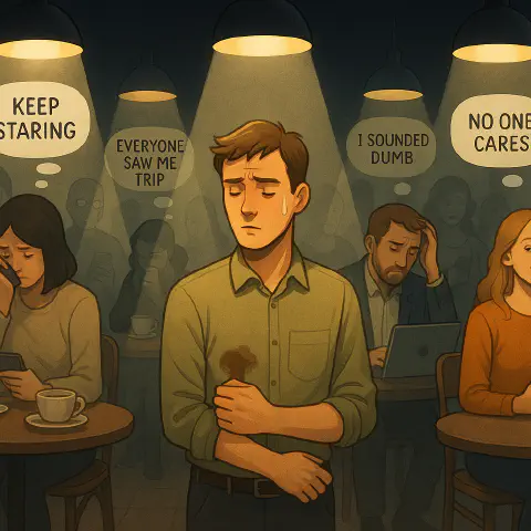 Эффект прожектора: почему вы думаете, что все на вас смотрят