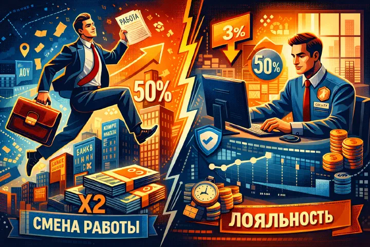 Менять работу каждые четыре года или нет