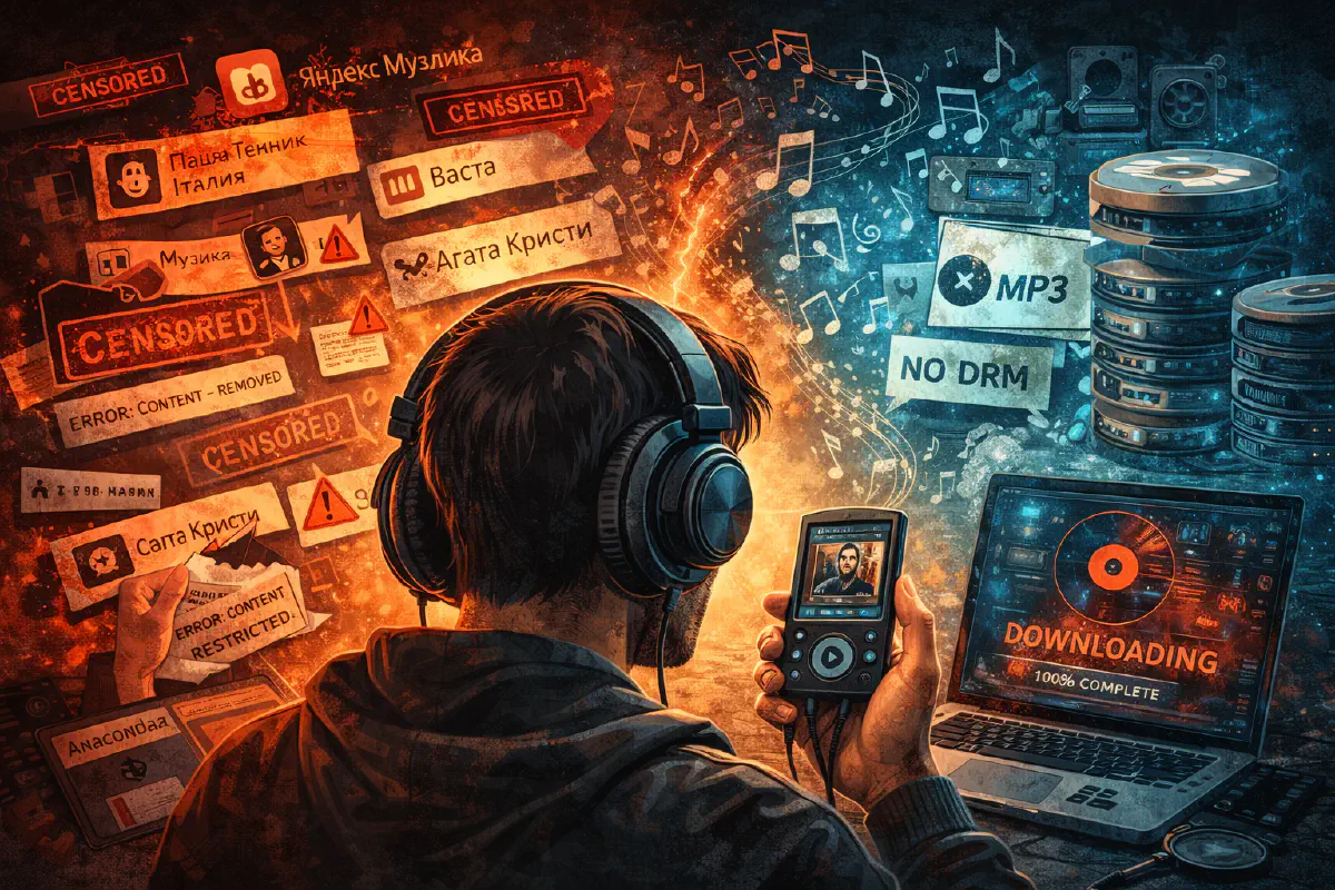 Назад в будущее: почему россияне снова скачивают музыку