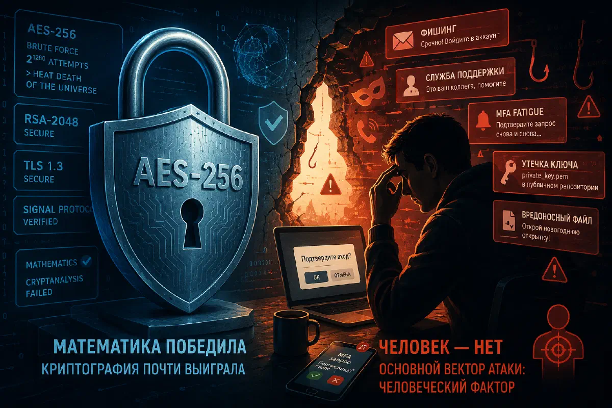 Никто не ломает AES