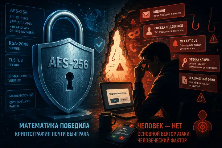 Никто не ломает AES