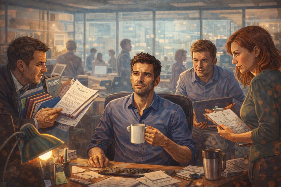 Офис во сне