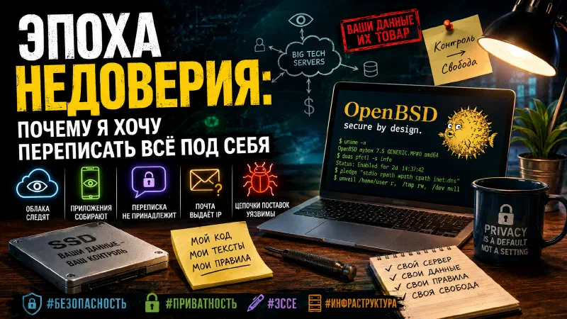 Доверие — это не отношения. Это инфраструктура