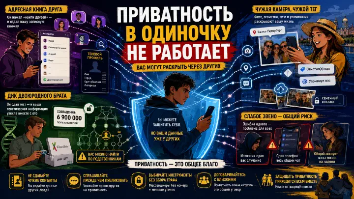 Приватность в одиночку не работает