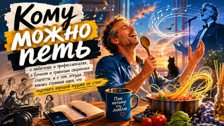 Кому можно петь
