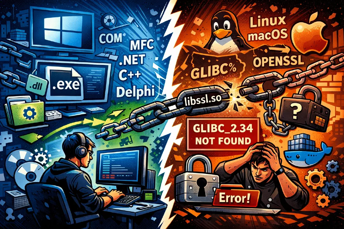 Linux, мы не договаривали: glibc, OpenSSL и «просто скопируй бинарник»