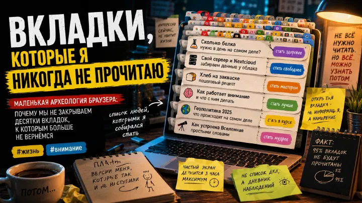 Вкладки как отражение намерений