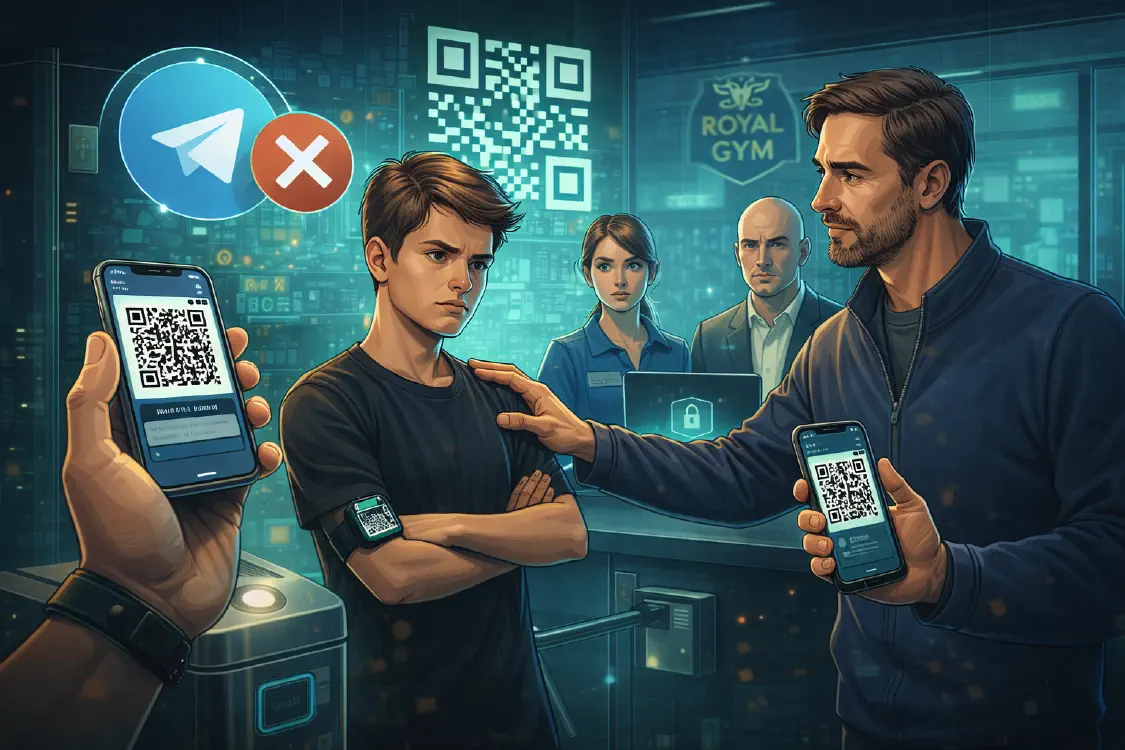 Нет телеграма — нет фитнеса