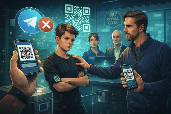 Нет телеграма — нет фитнеса