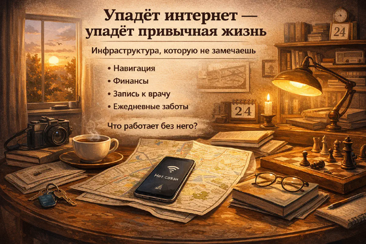 Полдня без сети