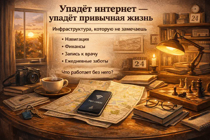 Полдня без сети