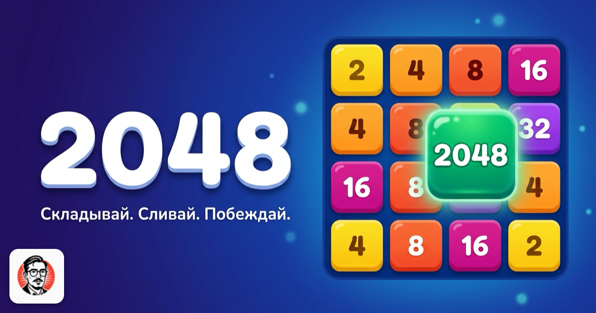 2048 — складывай, сливай, побеждай