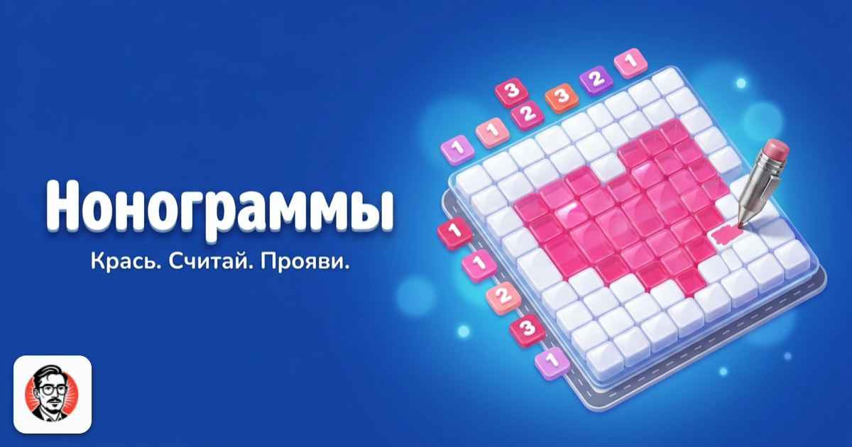 Нонограммы — крась, считай, прояви